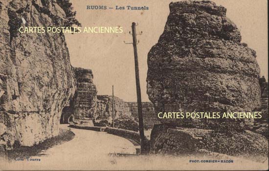 Cartes postales anciennes > CARTES POSTALES > carte postale ancienne > cartes-postales-ancienne.com Auvergne rhone alpes Ardeche Ruoms