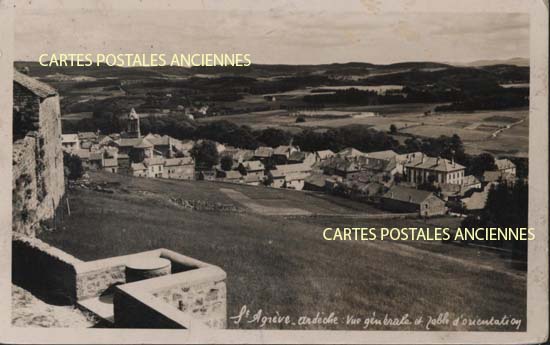 Cartes postales anciennes > CARTES POSTALES > carte postale ancienne > cartes-postales-ancienne.com Auvergne rhone alpes Ardeche Saint Agreve