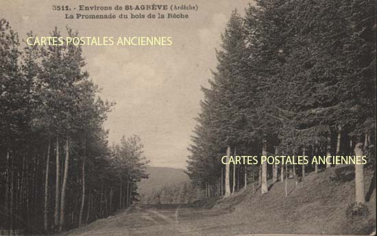 Cartes postales anciennes > CARTES POSTALES > carte postale ancienne > cartes-postales-ancienne.com Auvergne rhone alpes Ardeche Saint Agreve