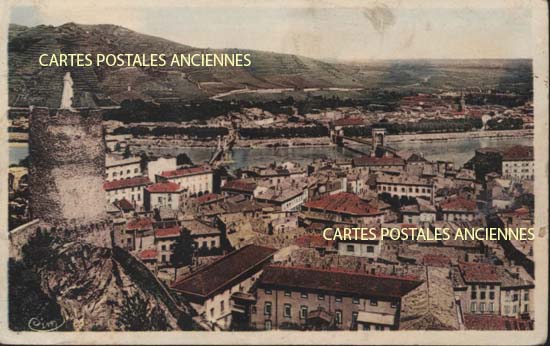 Cartes postales anciennes > CARTES POSTALES > carte postale ancienne > cartes-postales-ancienne.com Auvergne rhone alpes Ardeche Tournon Sur Rhone