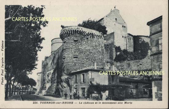 Cartes postales anciennes > CARTES POSTALES > carte postale ancienne > cartes-postales-ancienne.com Auvergne rhone alpes Ardeche Tournon Sur Rhone