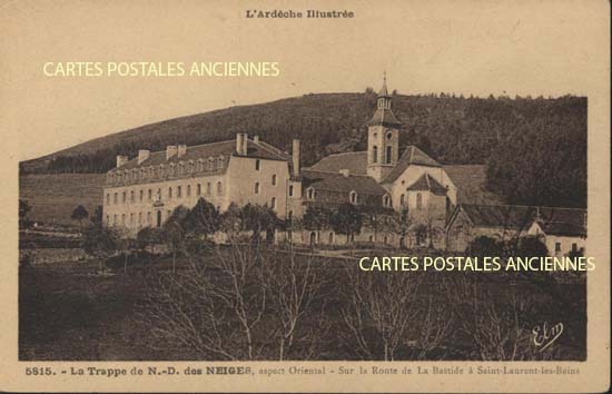 Cartes postales anciennes > CARTES POSTALES > carte postale ancienne > cartes-postales-ancienne.com Auvergne rhone alpes Ardeche Saint Laurent Les Bains