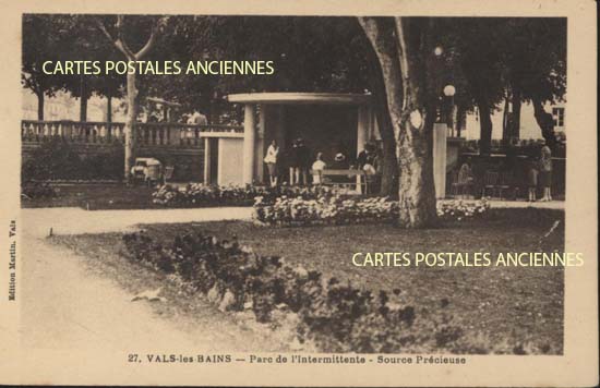 Cartes postales anciennes > CARTES POSTALES > carte postale ancienne > cartes-postales-ancienne.com Auvergne rhone alpes Ardeche Vals Les Bains