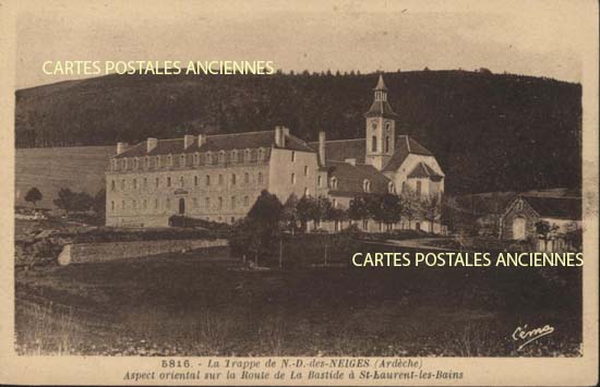 Cartes postales anciennes > CARTES POSTALES > carte postale ancienne > cartes-postales-ancienne.com Auvergne rhone alpes Ardeche Saint Laurent Les Bains