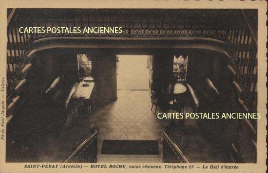 Cartes postales anciennes > CARTES POSTALES > carte postale ancienne > cartes-postales-ancienne.com Auvergne rhone alpes Ardeche Saint Peray