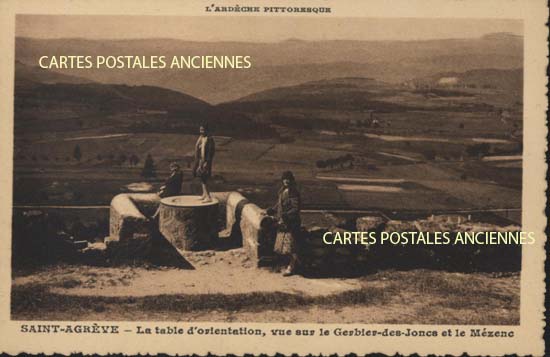 Cartes postales anciennes > CARTES POSTALES > carte postale ancienne > cartes-postales-ancienne.com Auvergne rhone alpes Ardeche Saint Agreve