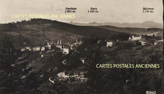 Cartes postales anciennes > CARTES POSTALES > carte postale ancienne > cartes-postales-ancienne.com Auvergne rhone alpes Ardeche Lalouvesc