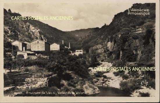 Cartes postales anciennes > CARTES POSTALES > carte postale ancienne > cartes-postales-ancienne.com Auvergne rhone alpes Ardeche Vals Les Bains