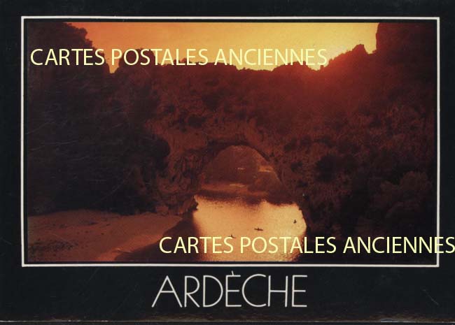 Cartes postales anciennes > CARTES POSTALES > carte postale ancienne > cartes-postales-ancienne.com Auvergne rhone alpes Ardeche Vallon Pont D Arc