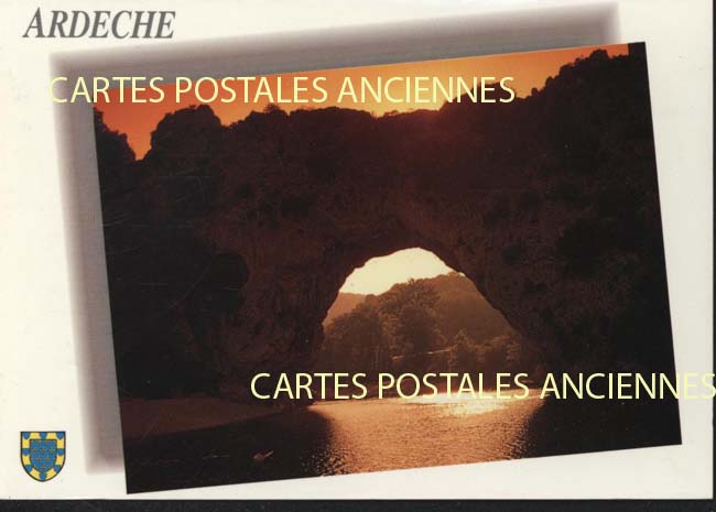 Cartes postales anciennes > CARTES POSTALES > carte postale ancienne > cartes-postales-ancienne.com Auvergne rhone alpes Ardeche Vallon Pont D Arc