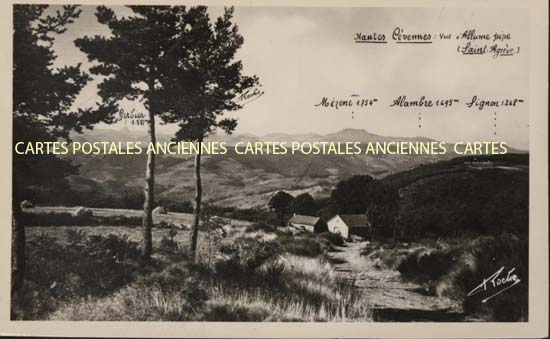 Cartes postales anciennes > CARTES POSTALES > carte postale ancienne > cartes-postales-ancienne.com Auvergne rhone alpes Ardeche Saint Agreve