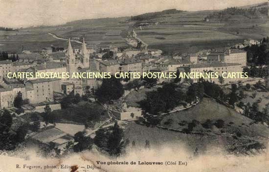 Cartes postales anciennes > CARTES POSTALES > carte postale ancienne > cartes-postales-ancienne.com Auvergne rhone alpes Ardeche Lalouvesc