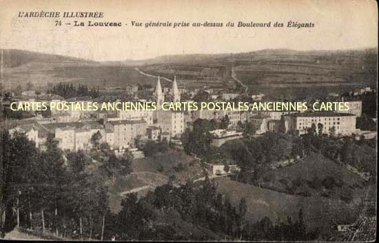 Cartes postales anciennes > CARTES POSTALES > carte postale ancienne > cartes-postales-ancienne.com Auvergne rhone alpes Ardeche Lalouvesc