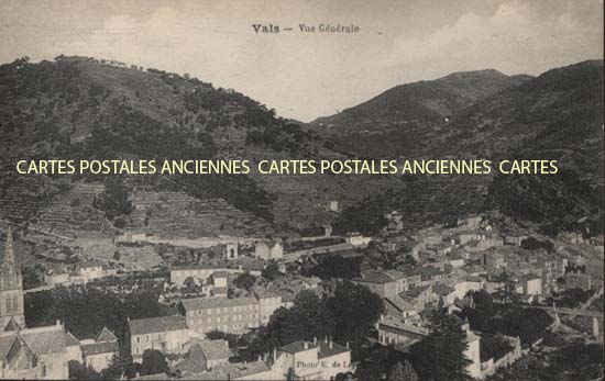 Cartes postales anciennes > CARTES POSTALES > carte postale ancienne > cartes-postales-ancienne.com Auvergne rhone alpes Ardeche Vals Les Bains