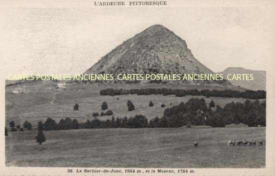 Cartes postales anciennes > CARTES POSTALES > carte postale ancienne > cartes-postales-ancienne.com Auvergne rhone alpes Ardeche Saint Martial