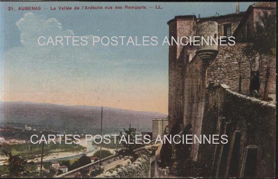 Cartes postales anciennes > CARTES POSTALES > carte postale ancienne > cartes-postales-ancienne.com Auvergne rhone alpes Ardeche Aubenas