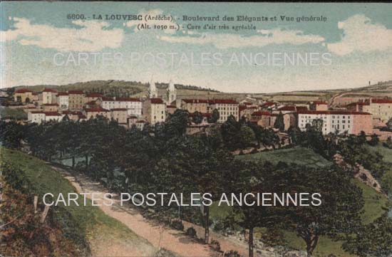 Cartes postales anciennes > CARTES POSTALES > carte postale ancienne > cartes-postales-ancienne.com Auvergne rhone alpes Ardeche Lalouvesc