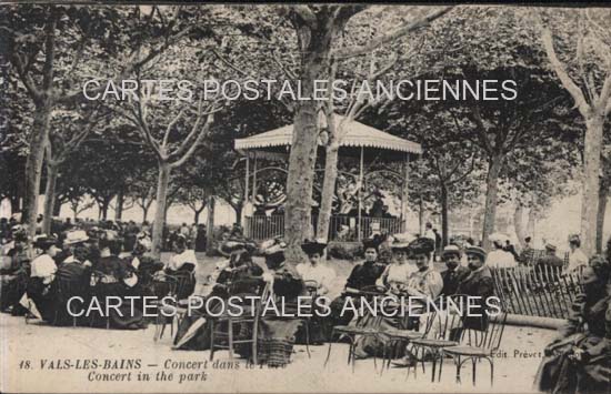 Cartes postales anciennes > CARTES POSTALES > carte postale ancienne > cartes-postales-ancienne.com Auvergne rhone alpes Ardeche Vals Les Bains