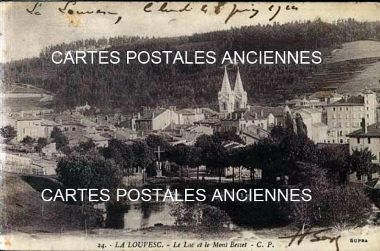 Cartes postales anciennes > CARTES POSTALES > carte postale ancienne > cartes-postales-ancienne.com Auvergne rhone alpes Ardeche Lalouvesc