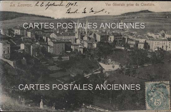 Cartes postales anciennes > CARTES POSTALES > carte postale ancienne > cartes-postales-ancienne.com Auvergne rhone alpes Ardeche Lalouvesc