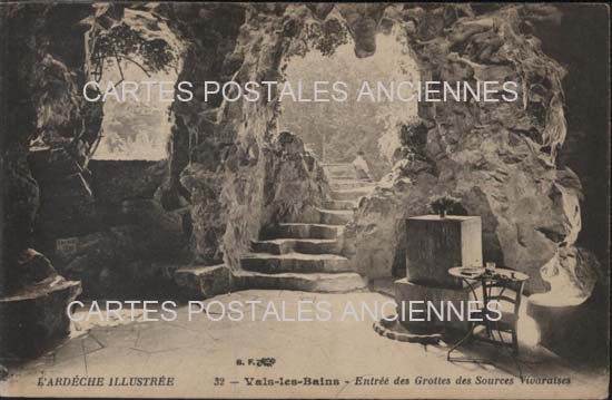 Cartes postales anciennes > CARTES POSTALES > carte postale ancienne > cartes-postales-ancienne.com Auvergne rhone alpes Ardeche Vals Les Bains