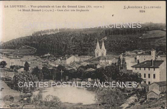 Cartes postales anciennes > CARTES POSTALES > carte postale ancienne > cartes-postales-ancienne.com Auvergne rhone alpes Ardeche Lalouvesc