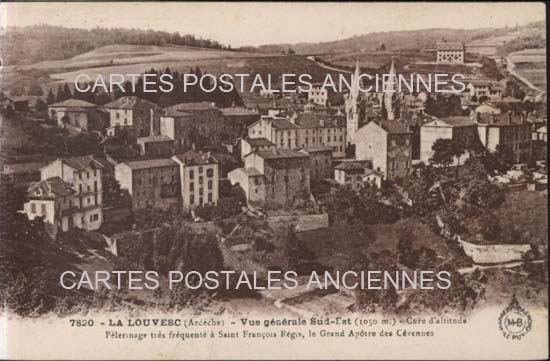 Cartes postales anciennes > CARTES POSTALES > carte postale ancienne > cartes-postales-ancienne.com Auvergne rhone alpes Ardeche Lalouvesc