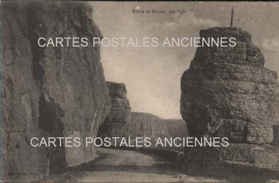 Cartes postales anciennes > CARTES POSTALES > carte postale ancienne > cartes-postales-ancienne.com Auvergne rhone alpes Ardeche Ruoms