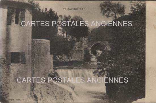 Cartes postales anciennes > CARTES POSTALES > carte postale ancienne > cartes-postales-ancienne.com Auvergne rhone alpes Ardeche Vals Les Bains