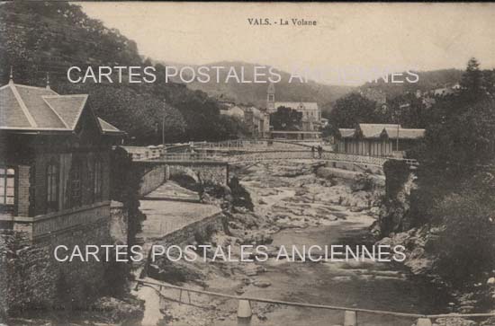 Cartes postales anciennes > CARTES POSTALES > carte postale ancienne > cartes-postales-ancienne.com Auvergne rhone alpes Ardeche Vals Les Bains