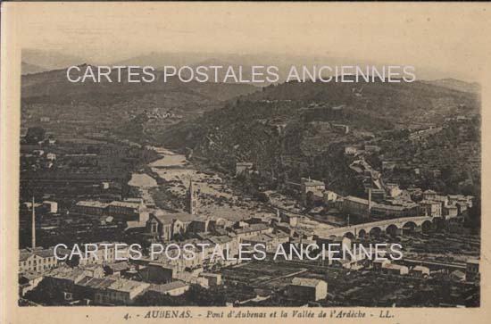 Cartes postales anciennes > CARTES POSTALES > carte postale ancienne > cartes-postales-ancienne.com Auvergne rhone alpes Ardeche Aubenas