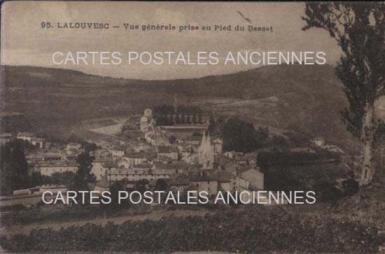 Cartes postales anciennes > CARTES POSTALES > carte postale ancienne > cartes-postales-ancienne.com Auvergne rhone alpes Ardeche Lalouvesc