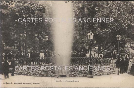 Cartes postales anciennes > CARTES POSTALES > carte postale ancienne > cartes-postales-ancienne.com Auvergne rhone alpes Ardeche Vals Les Bains