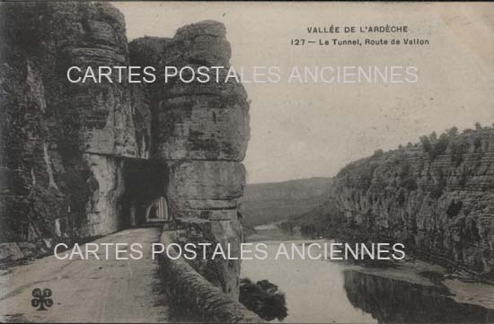 Cartes postales anciennes > CARTES POSTALES > carte postale ancienne > cartes-postales-ancienne.com Auvergne rhone alpes Ardeche Ruoms