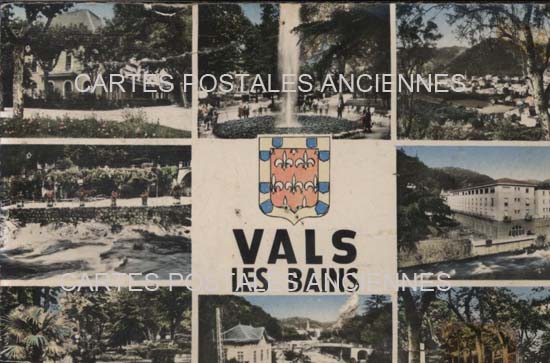 Cartes postales anciennes > CARTES POSTALES > carte postale ancienne > cartes-postales-ancienne.com Auvergne rhone alpes Ardeche Vals Les Bains