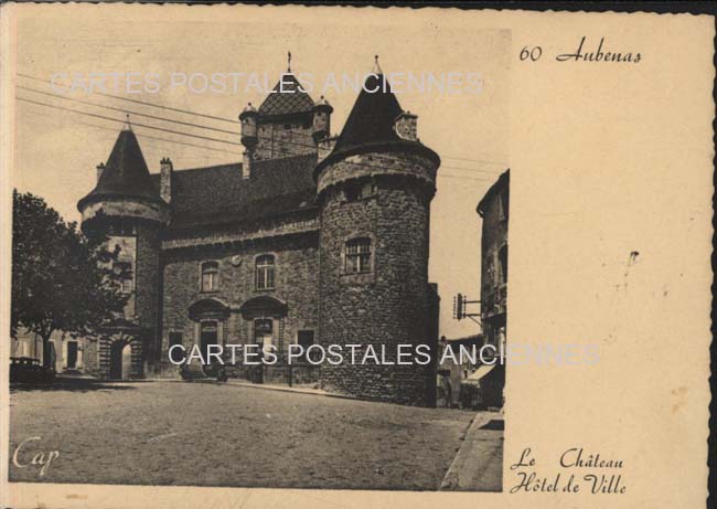 Cartes postales anciennes > CARTES POSTALES > carte postale ancienne > cartes-postales-ancienne.com Auvergne rhone alpes Ardeche Aubenas