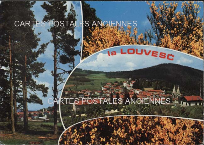 Cartes postales anciennes > CARTES POSTALES > carte postale ancienne > cartes-postales-ancienne.com Auvergne rhone alpes Ardeche Lalouvesc