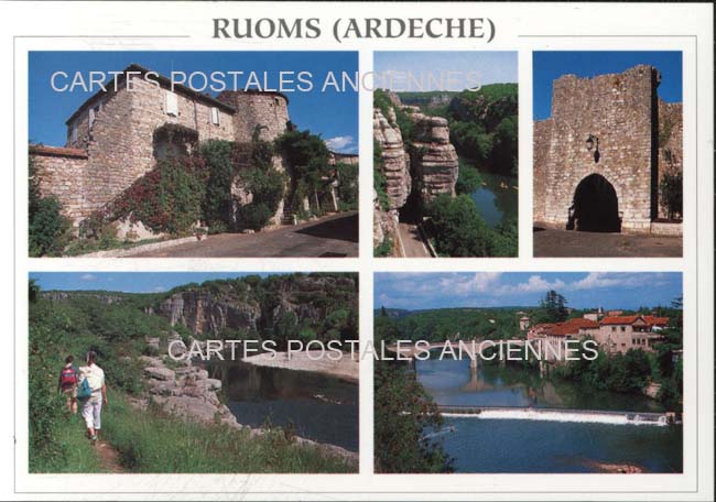 Cartes postales anciennes > CARTES POSTALES > carte postale ancienne > cartes-postales-ancienne.com Auvergne rhone alpes Ardeche Ruoms