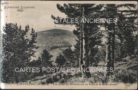 Cartes postales anciennes > CARTES POSTALES > carte postale ancienne > cartes-postales-ancienne.com Auvergne rhone alpes Ardeche Lalouvesc