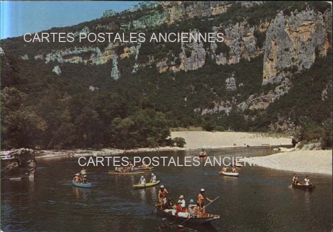 Cartes postales anciennes > CARTES POSTALES > carte postale ancienne > cartes-postales-ancienne.com Auvergne rhone alpes Ardeche Vallon Pont D Arc