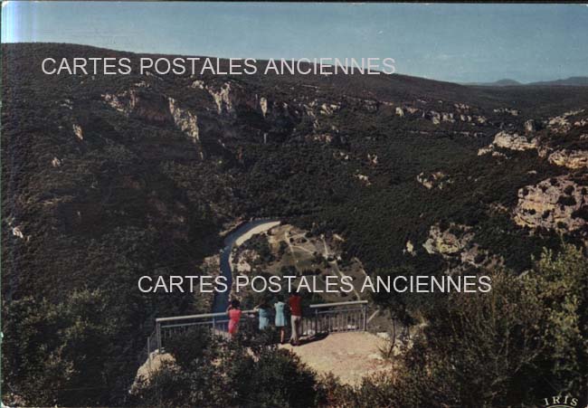 Cartes postales anciennes > CARTES POSTALES > carte postale ancienne > cartes-postales-ancienne.com Auvergne rhone alpes Ardeche Vallon Pont D Arc