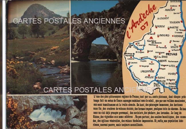 Cartes postales anciennes > CARTES POSTALES > carte postale ancienne > cartes-postales-ancienne.com Auvergne rhone alpes Ardeche Saint Martial