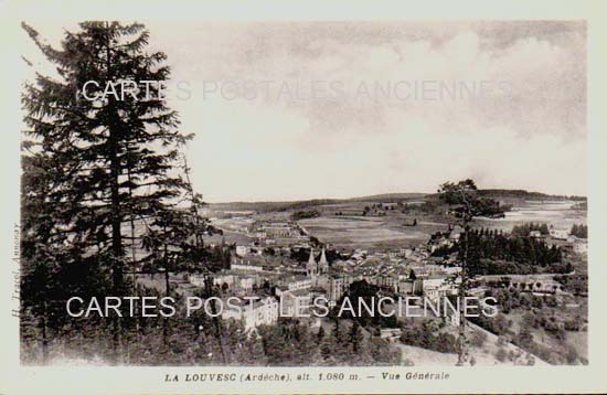 Cartes postales anciennes > CARTES POSTALES > carte postale ancienne > cartes-postales-ancienne.com Auvergne rhone alpes Ardeche Lalouvesc