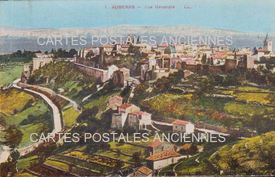 Cartes postales anciennes > CARTES POSTALES > carte postale ancienne > cartes-postales-ancienne.com Auvergne rhone alpes Ardeche Aubenas