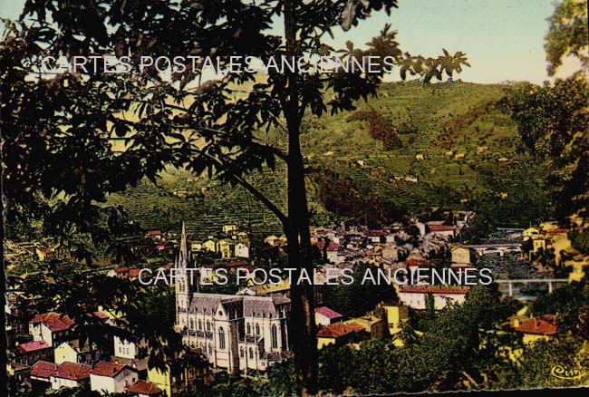 Cartes postales anciennes > CARTES POSTALES > carte postale ancienne > cartes-postales-ancienne.com Auvergne rhone alpes Ardeche Vals Les Bains