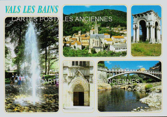 Cartes postales anciennes > CARTES POSTALES > carte postale ancienne > cartes-postales-ancienne.com Auvergne rhone alpes Ardeche Vals Les Bains