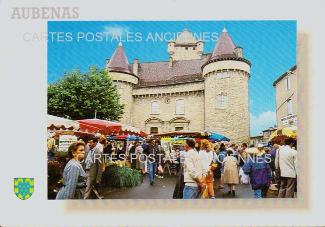 Cartes postales anciennes > CARTES POSTALES > carte postale ancienne > cartes-postales-ancienne.com Auvergne rhone alpes Ardeche Aubenas