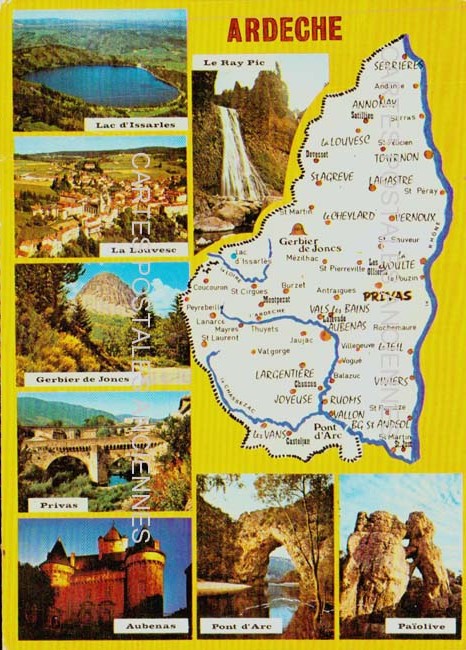 Cartes postales anciennes > CARTES POSTALES > carte postale ancienne > cartes-postales-ancienne.com Auvergne rhone alpes Ardeche Saint Martial