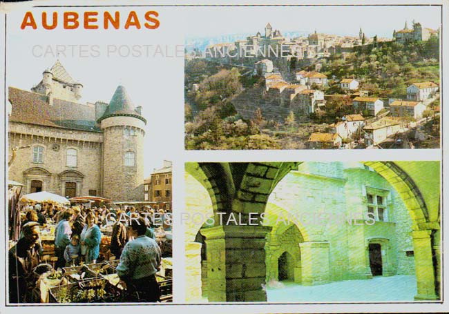 Cartes postales anciennes > CARTES POSTALES > carte postale ancienne > cartes-postales-ancienne.com Auvergne rhone alpes Ardeche Aubenas