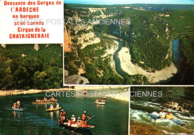 Cartes postales anciennes > CARTES POSTALES > carte postale ancienne > cartes-postales-ancienne.com Auvergne rhone alpes Ardeche Vallon Pont D Arc